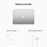 Apple MacBook Air 2022, Apple M2 Chip, 8GB RAM, 512GB SSD, 13.6 Inch in Silver, MLY03B/A