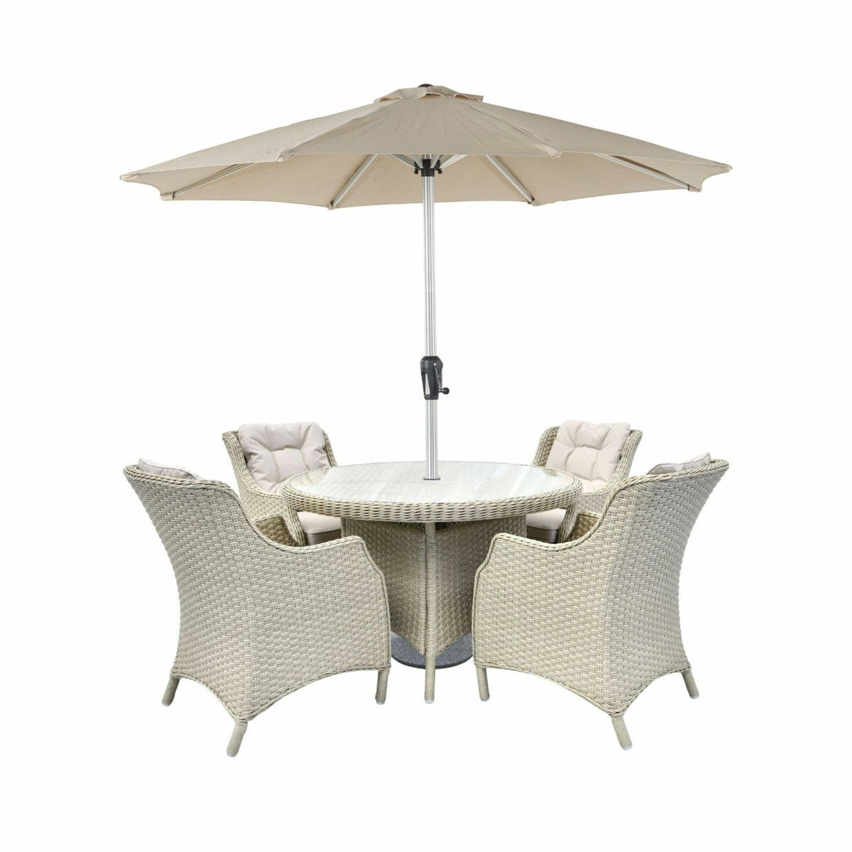 Bramblecrest Woodchester 5 Piece Patio Dining Set Bramblecrest Woodchester 5 Piece Patio Dining Set