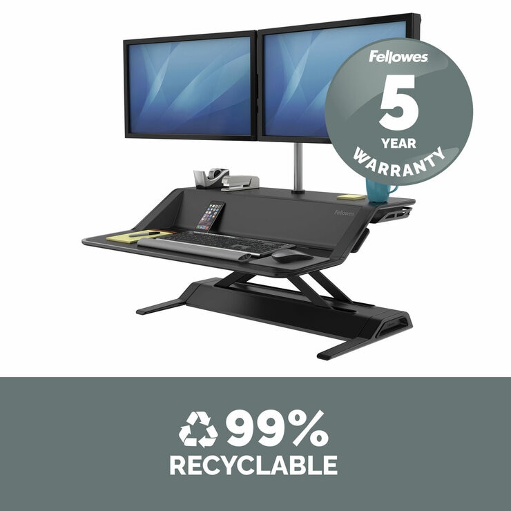 Fellowes Lotus™ Sit-Stand Workstation