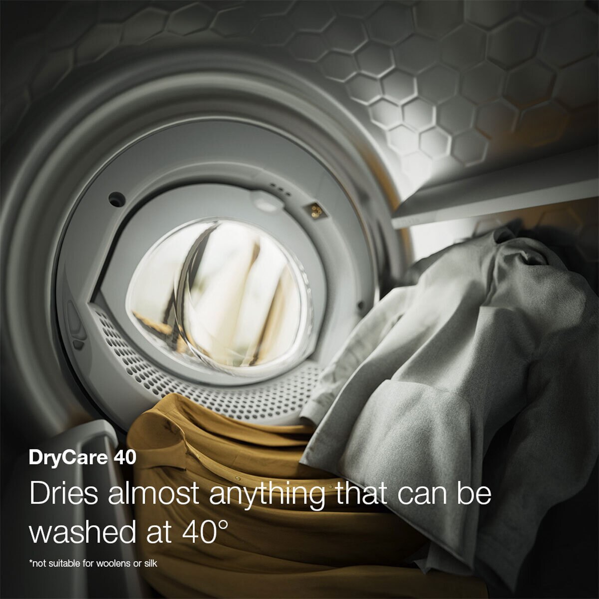 Miele TEL785 WP 9kg Heat Pump Dryer, A+++ Rated With EcoSpeed in Lotus White