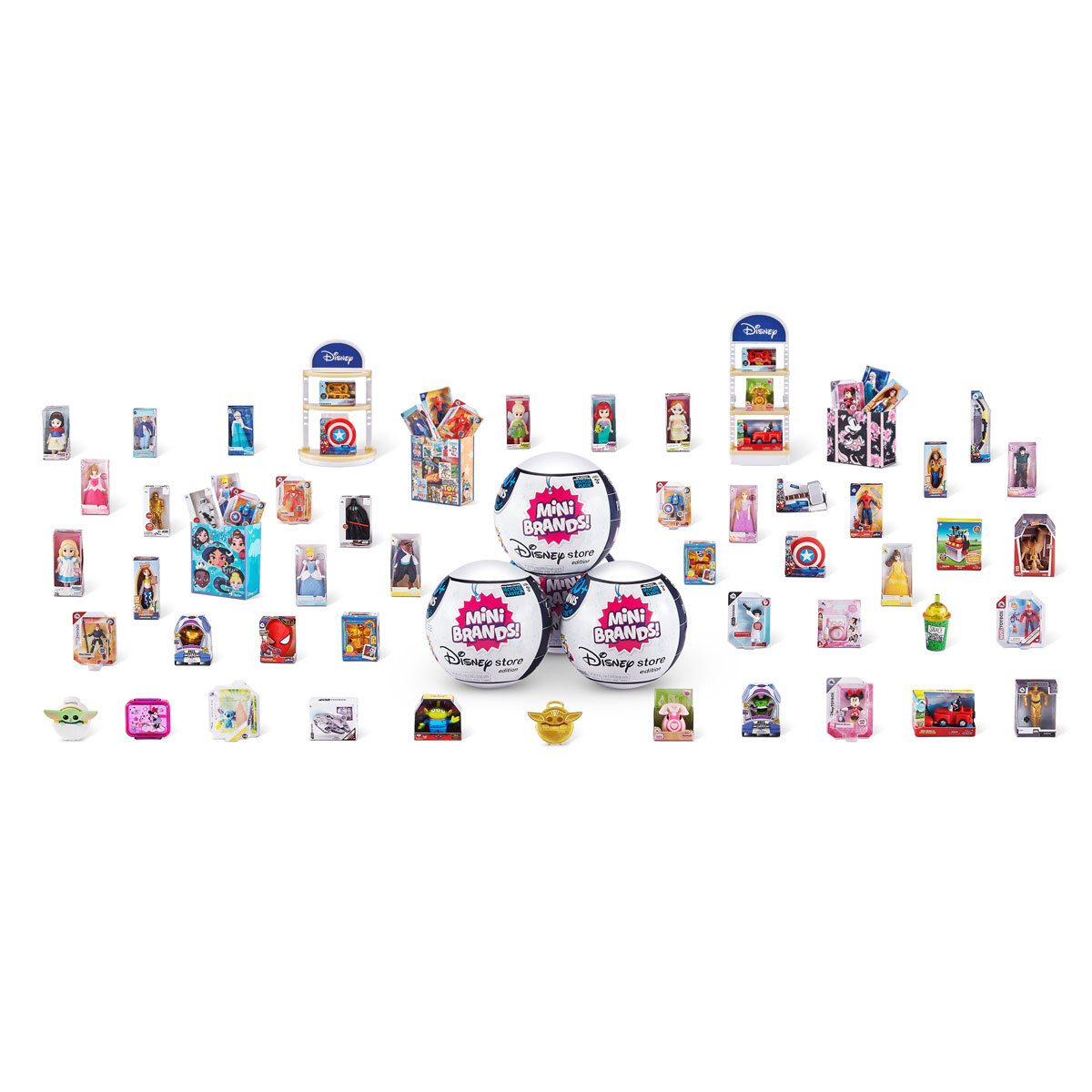 Disney 5 Surprise Mini Brands Capsule 8 Pack (3+ Years) 