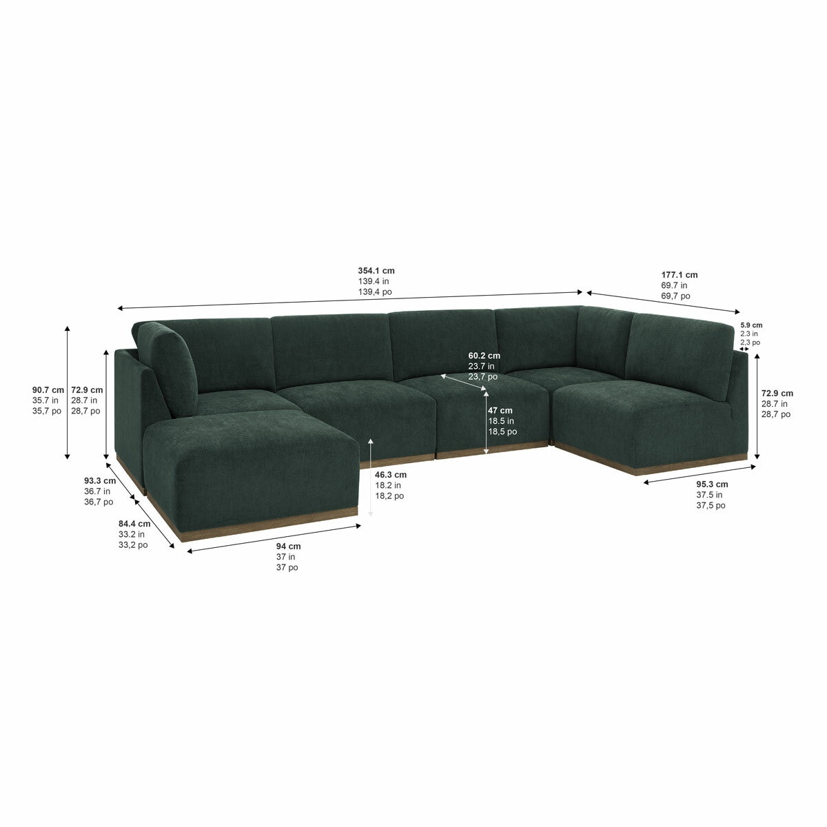 HenredonMurphyGreen_Dimensions