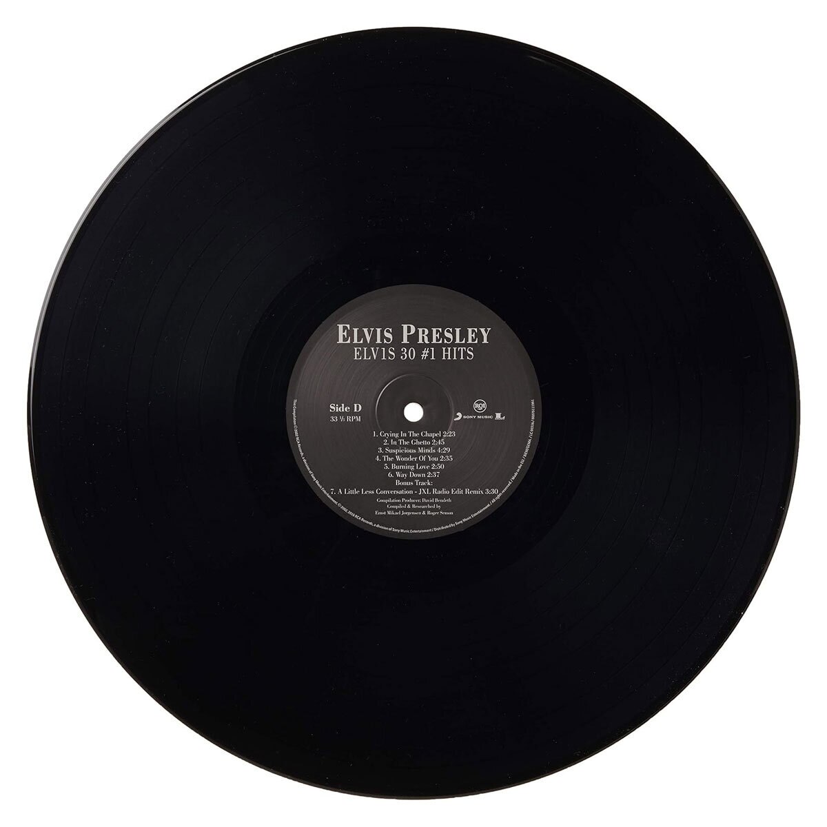 Elvis Presley 30 Number 1 Hits Vinyl