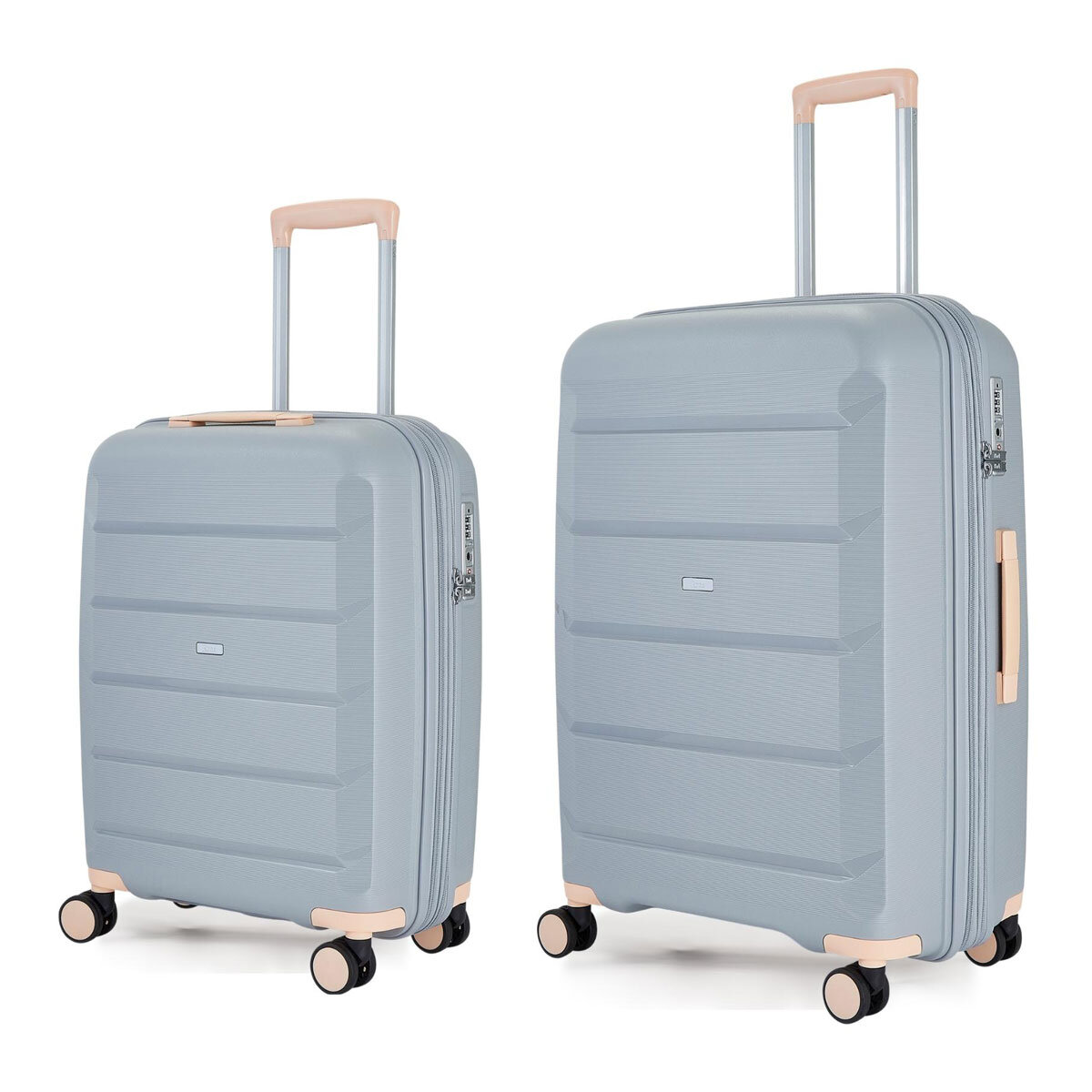 Rock Tulum 2 Piece Hardside Luggage Set in 4 Colours