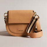 Ted Baker Darcell Crossbody Satchel in Taupe