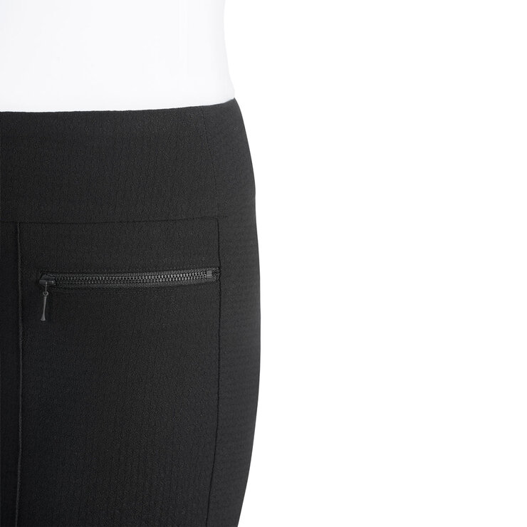 Hilary Radley Women's Pull On Pant in Black