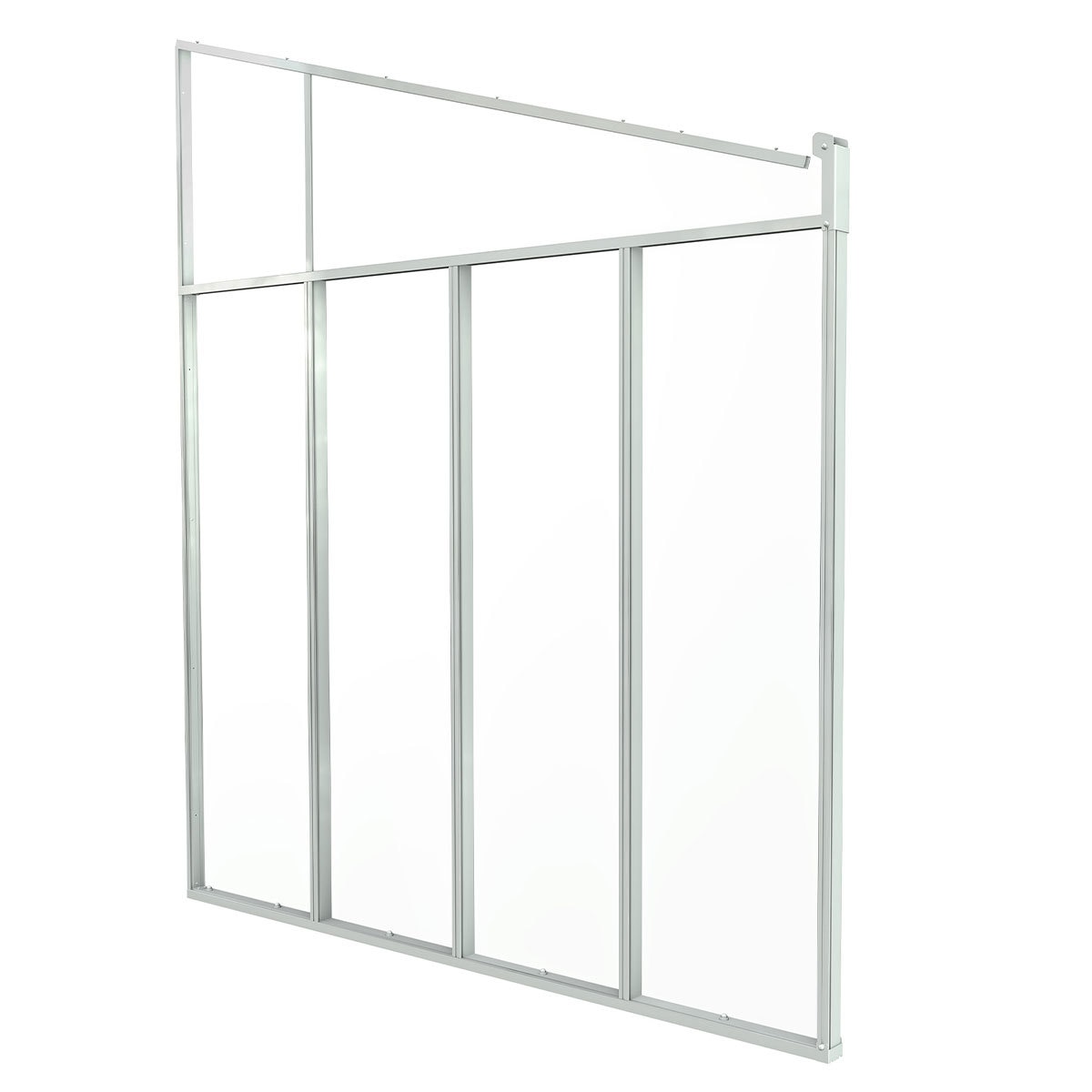 Palram Canopia Feria 3 SideWall Patio Cover, White
