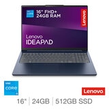 Lenovo IdeaPad Slim 5, Intel Core i5, 24GB RAM, 512GB SSD, 16 Inch Laptop, 83HS0089UK