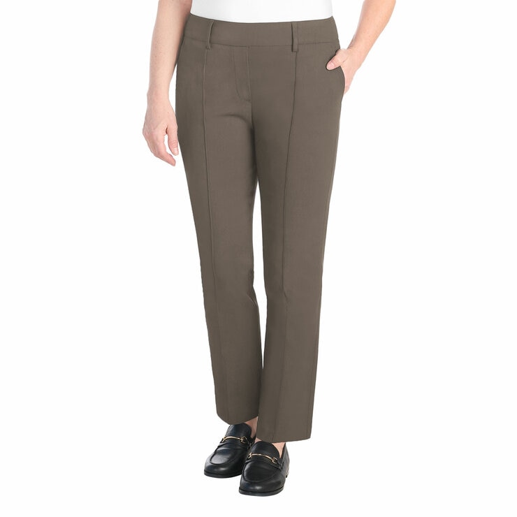 Hilary Radley Pull On Pant in Mushroom Hilary Radley Pull On Pant in Mushroom