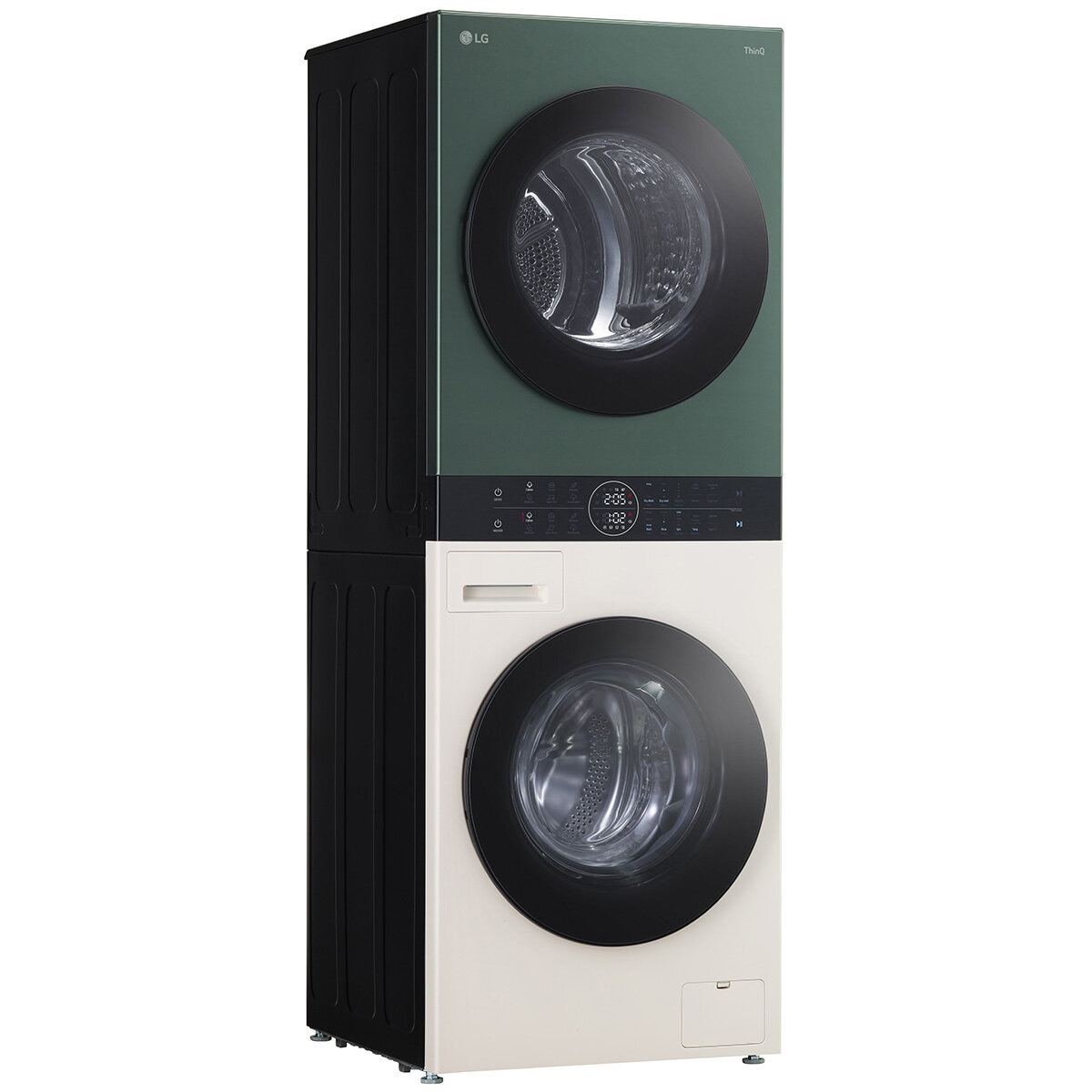 LG WT1210NBTN1, 12kg/10kg, 1400rpm, WashTower Rated in A/A+++ in Green / Beige LG WT1210NBTN1, 12kg/10kg, 1400rpm, WashTower Rated in A/A+++ in Green / Beige