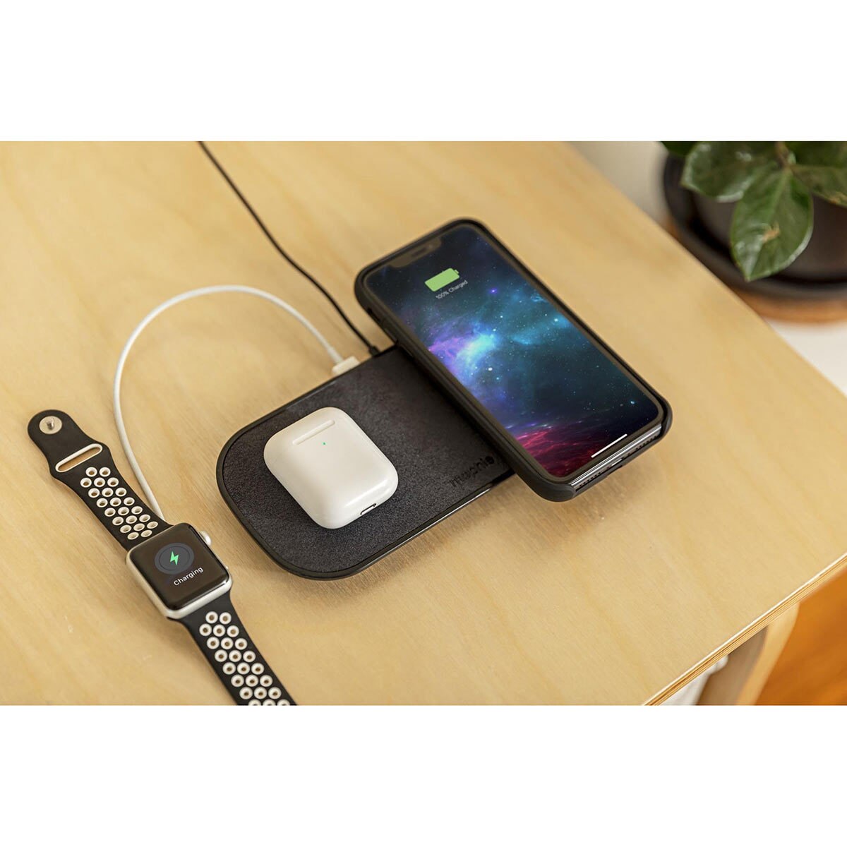 Mophie Dual Wireless Charging Pad in Black Costco UK