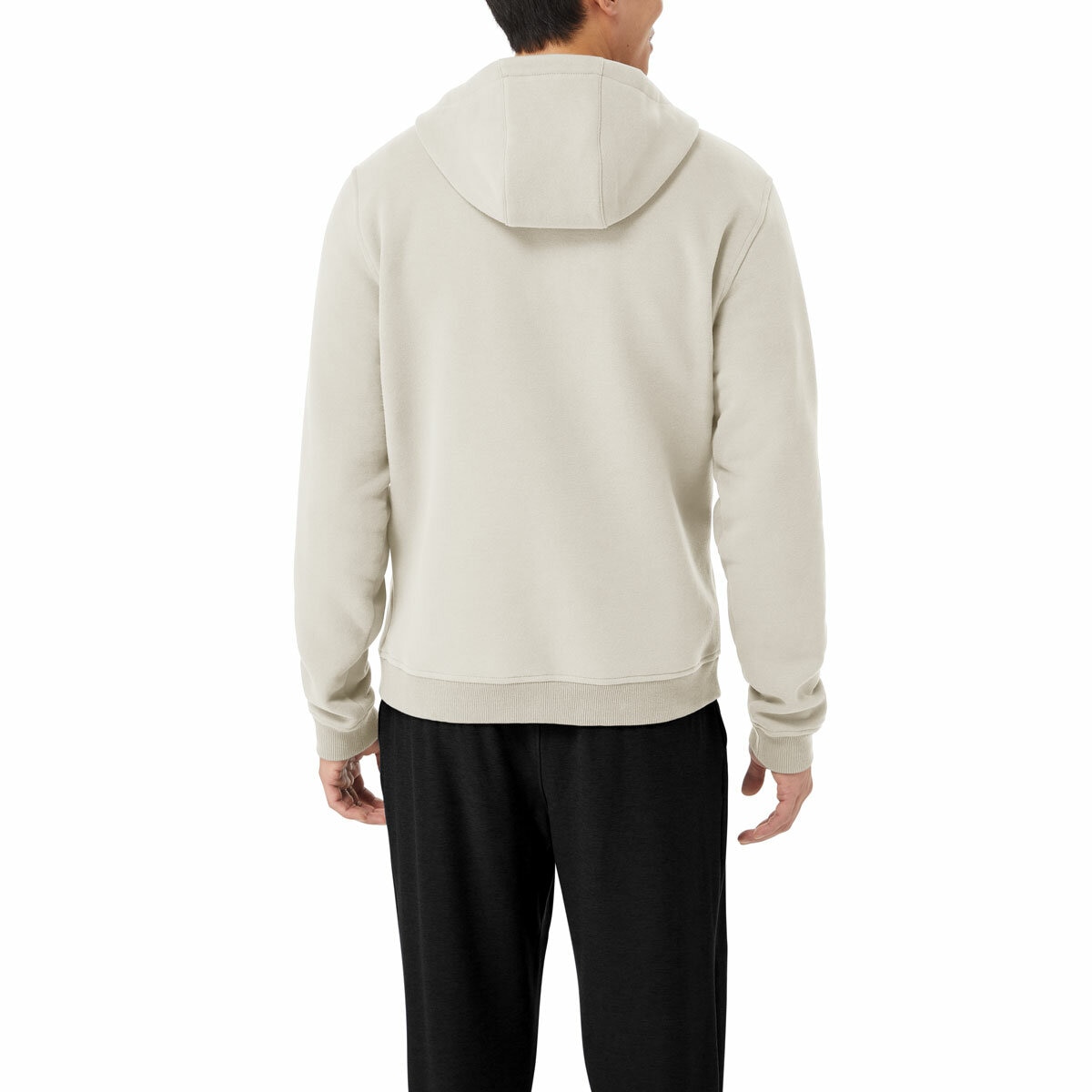 Kirkland Signature Mens Full Zip Hoody in Beige