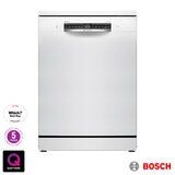 Bosch SMS4EMW06G Series 4 Freestanding 14 Place Setting Dishwasher, B Rated in White