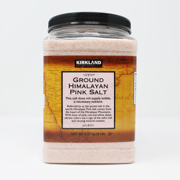 Kirkland Signature Ground Himalayan Pink Salt, 2.27kg