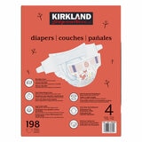 image of kirland signature size 4 nappies box