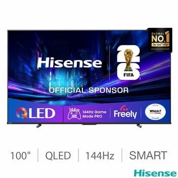 Hisense 100E78QTUK PRO 100 Inch QLED Smart TV