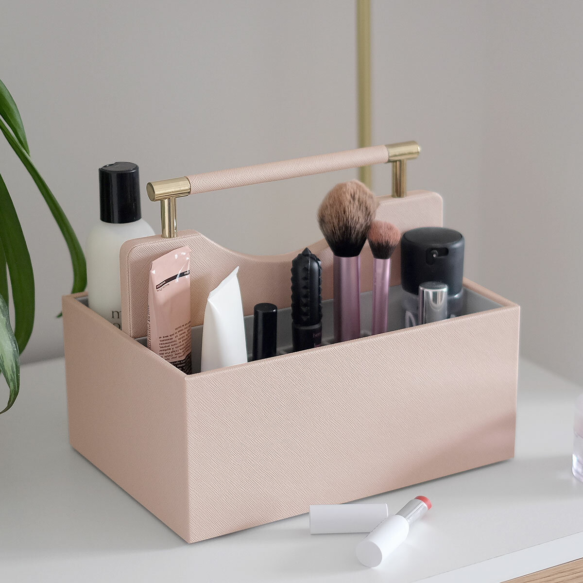 Blush Pink Classic Cosmetic Organiser