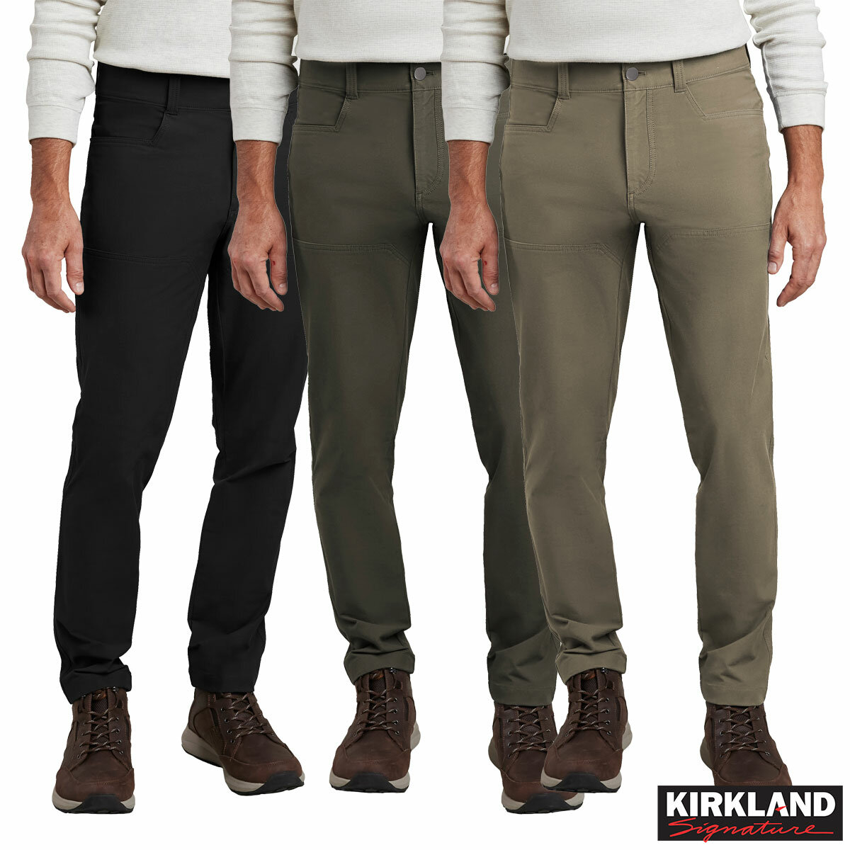 Kirkland Signature Men's Stretch Tech Pant Kirkland Signature Men's Stretch Tech Pant