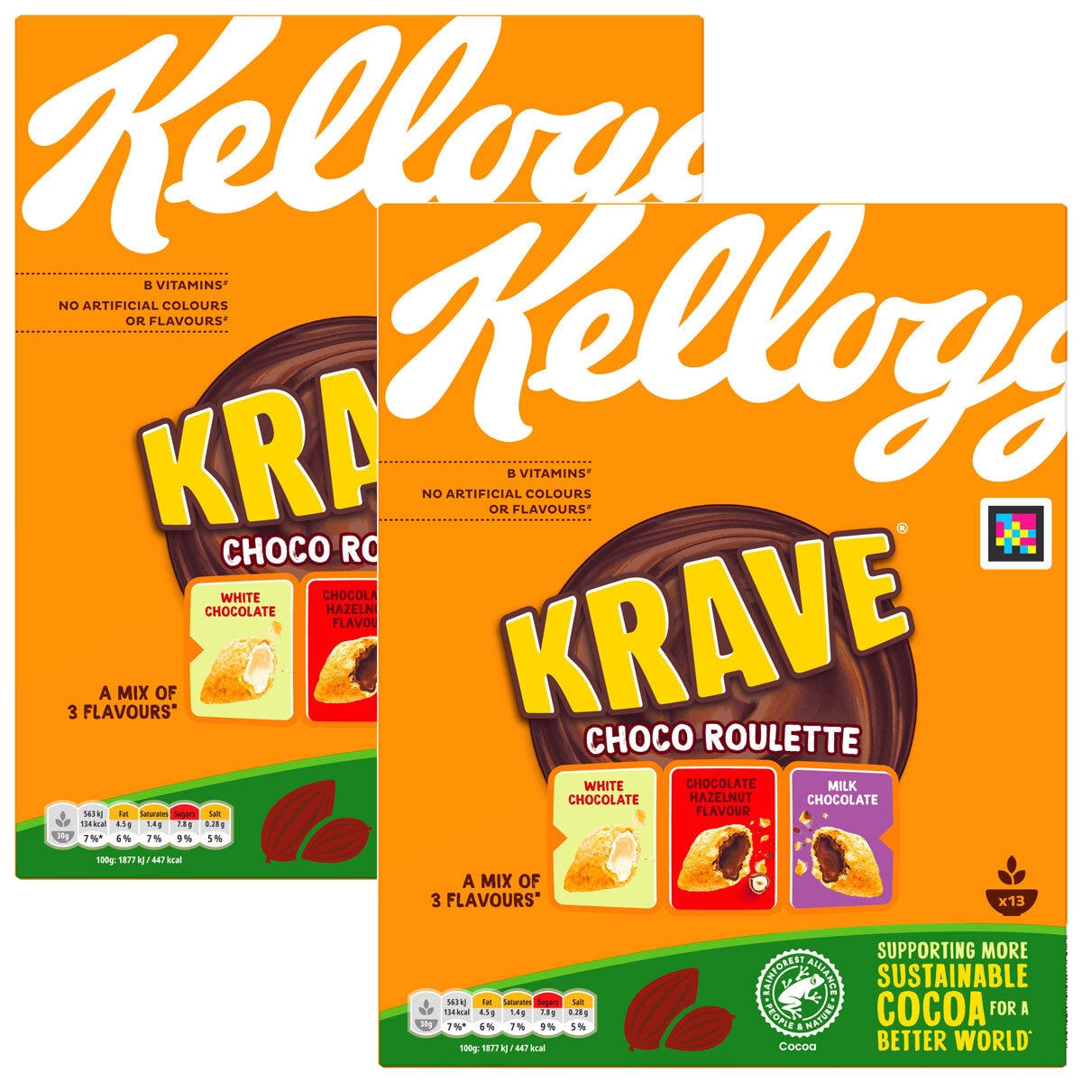 Kellogg's Krave Roulette, 2 x 410g