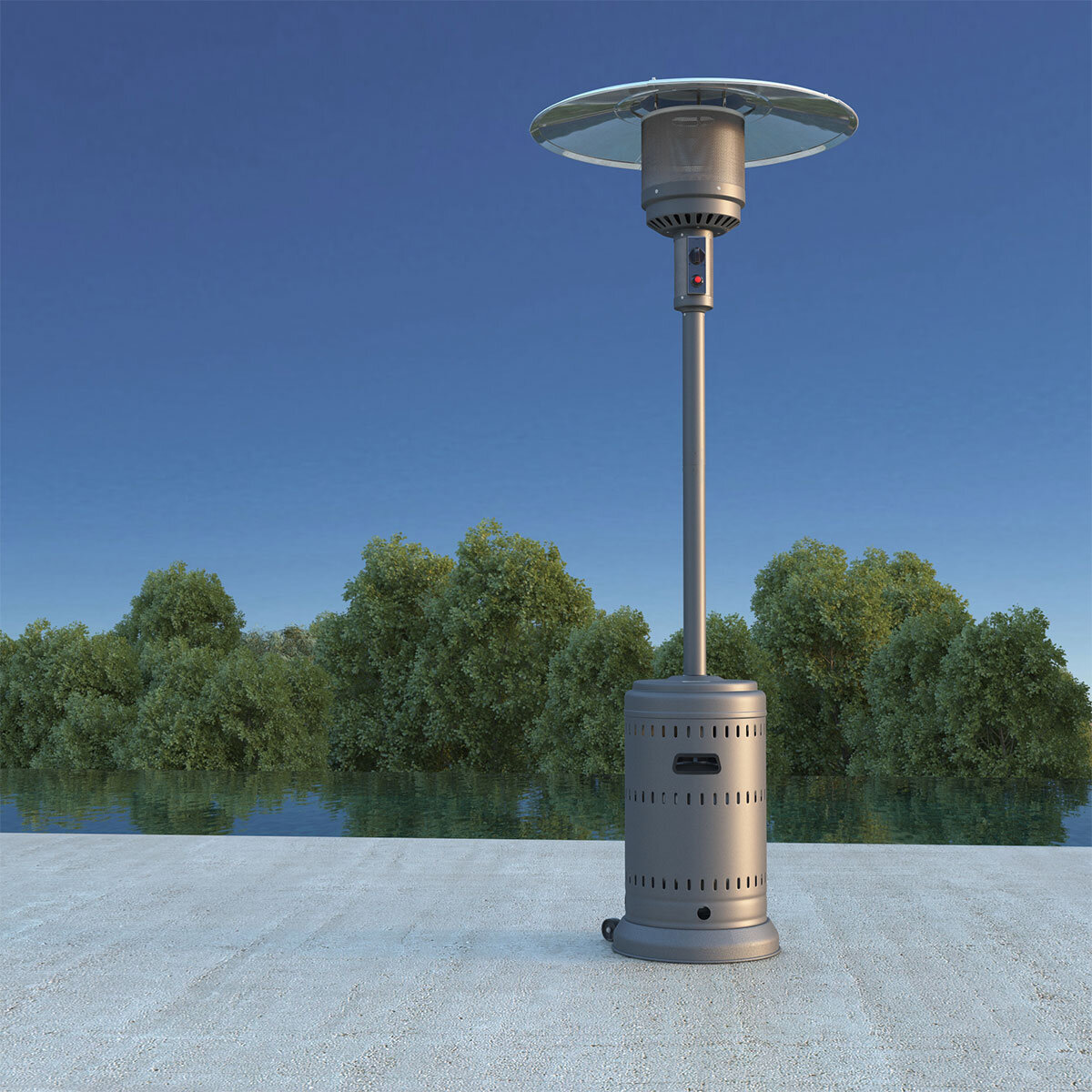 Well Travelled Living 2.3m (91) 46000 BTU Commercial Patio Heater