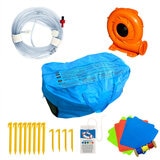 Happy Hop Crocodile Cave Adventure Inflatable Waterslide (3+ Years)