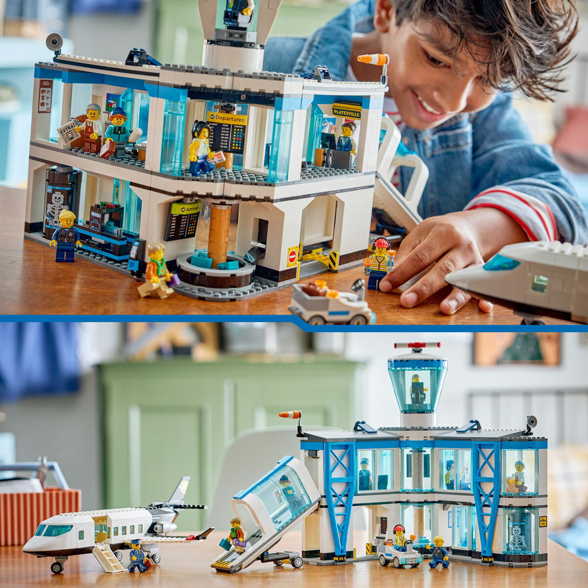 LEGO City Airport with Plane - Model 60502 (8+ Years )