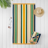 Oversized 100% Cotton Beach Towel, in 6 Designs