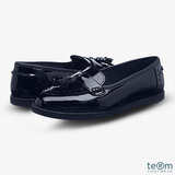 TeⓇm Harley Patent Leather Girl's School Shoes in 5 Sizes