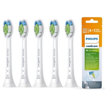 Philips Sonicare Optimal White Brush Heads, 5 Pack