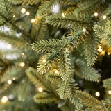 6.5 ft (1.98m) Pre-Lit Aspen Artificial Christmas Tree with 1200 Colour Changing Micro LED Lights