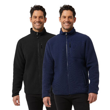 32 Degrees Men's Sherpa Fleece Jacket in 2 Colours and 4 Sizes