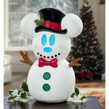 22 inch Disney Mickey Snowman with lights and music