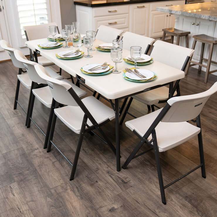 Buy Lifetime 6ft Folding Table Overview2 Image at Costco.co.uk
