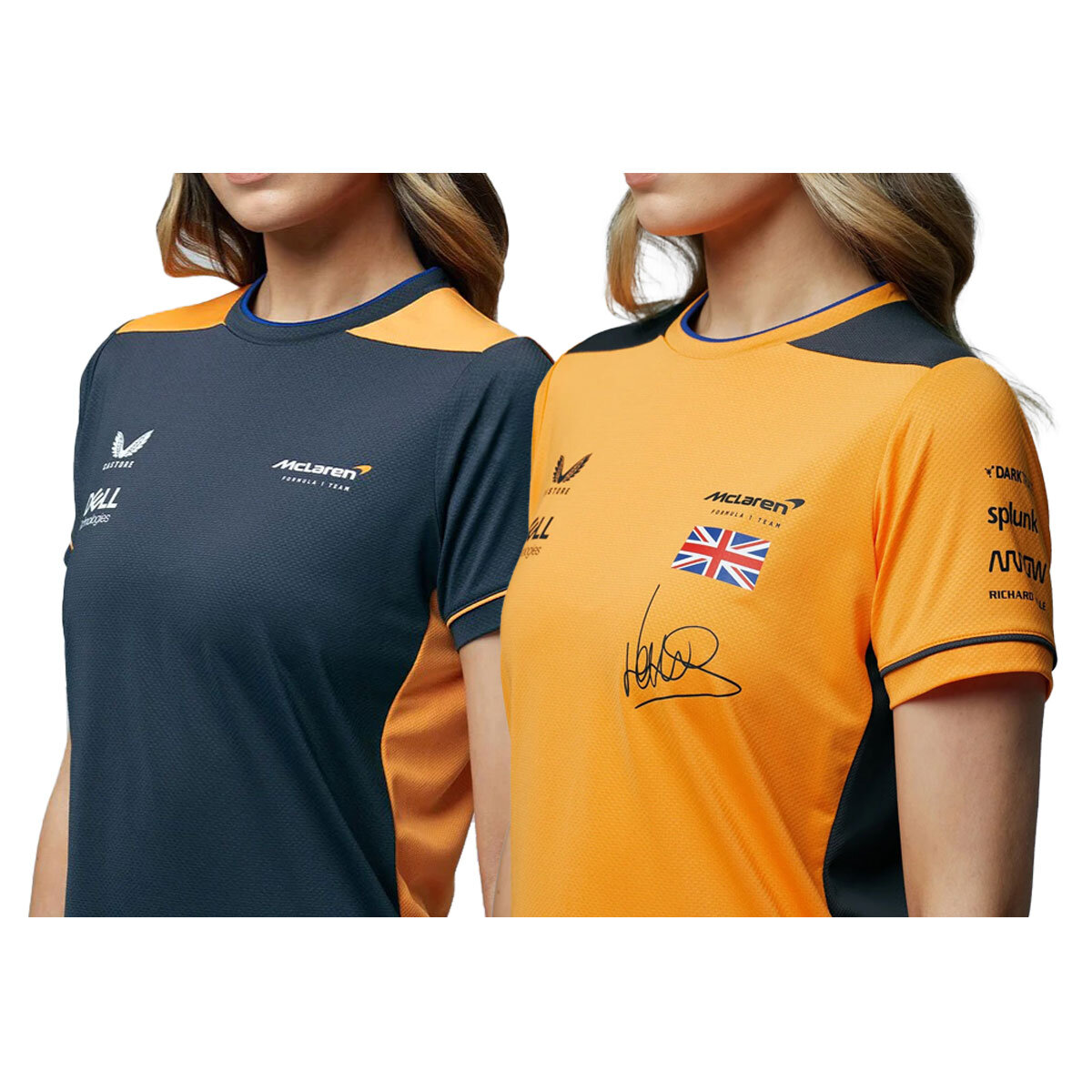 McLaren F1 Women's Replica Grey Set Up T-Shirt