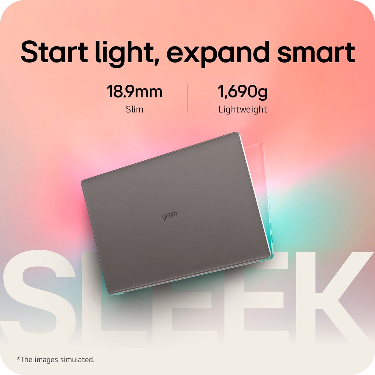 LG gram Book, Intel Core i5, 16GB RAM, 512GB SSD, 15.6 Inch Laptop, 15U50T-G.AA56A1 LG gram Book, Intel Core i5, 16GB RAM, 512GB SSD, 15.6 Inch Laptop, 15U50T-G.AA56A1