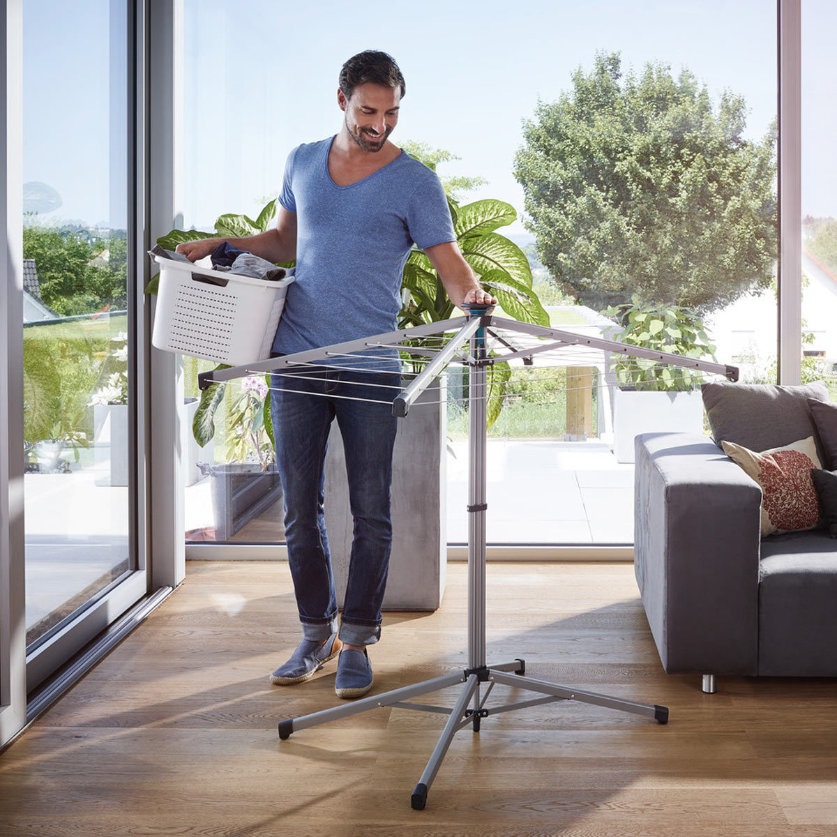 leifheit linopop up 140 portable airer