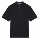 Ted Baker Men's Cyrile Zip Polo Shirt in Navy