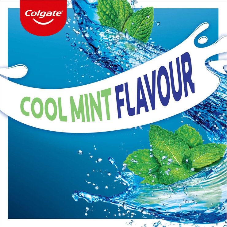 Colgate Plax Cool Mint Mouthwash, 4 x 500ml