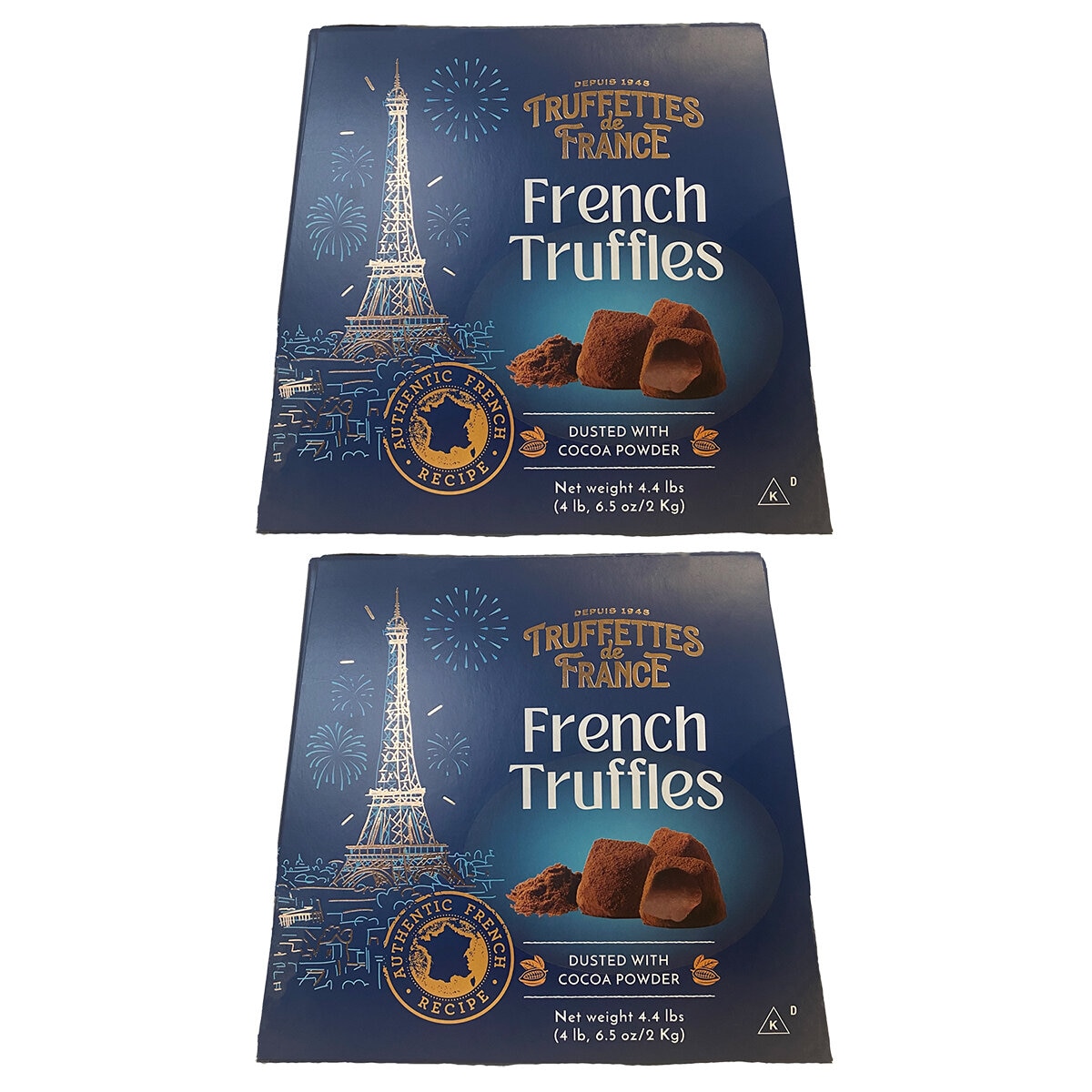 Cocoa Dusted Truffles 2 x 1kg Costco UK