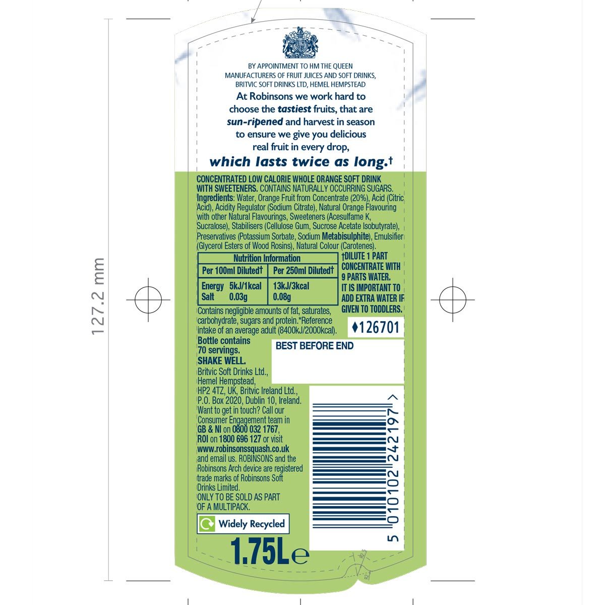 Nutritional info