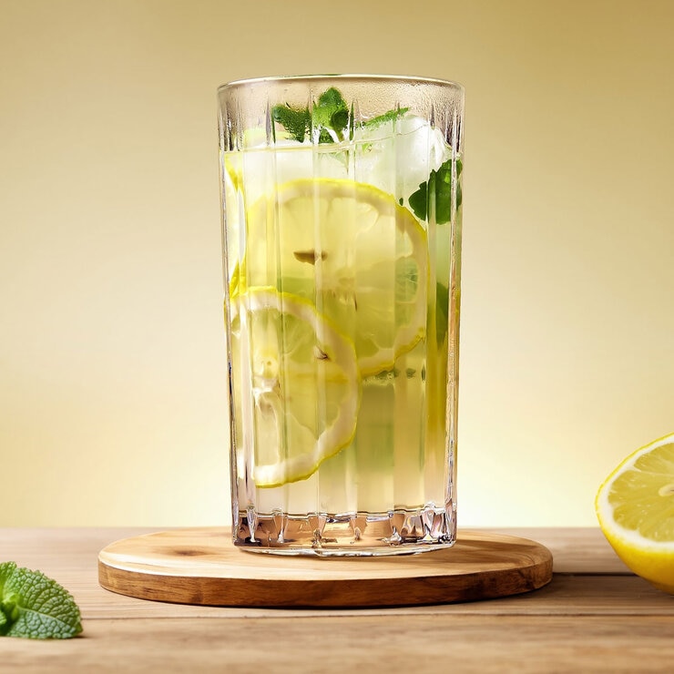 King Crystal Revel Glassware Set 16 Piece