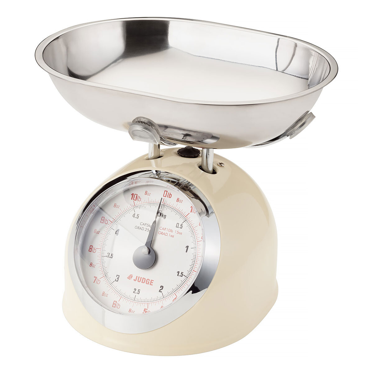 Judge Cream Kitchen Scale