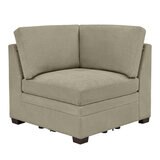 Thomasville Tisdale Beige Fabric Corner Chair