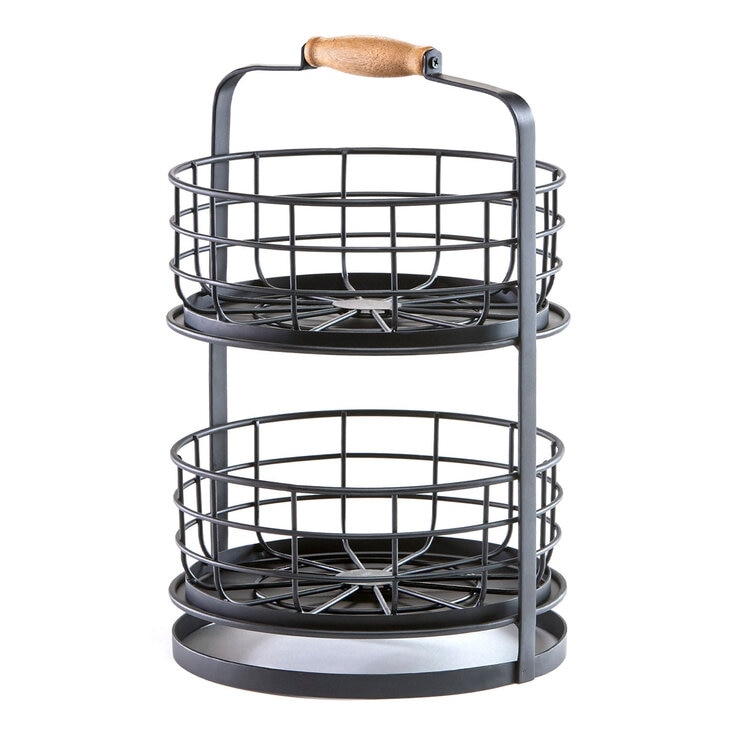 Mesa 2 Tier Basket Mesa 2 Tier Basket