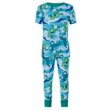 Kirkland Signature Children's Cotton 4 Piece Pyjama Set, Green