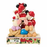 11.5 Inch Jim Shore Disney Traditions Stacked Mickey and Friends Musical Figurine