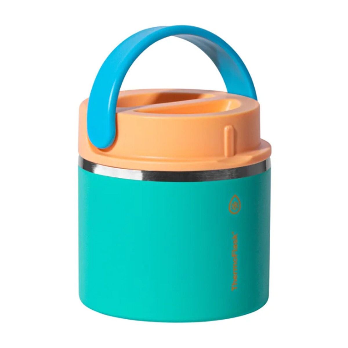 ThermoFlask Food Jars 591ml, 2 Pack in Radiant Lagoon & Neon Reef