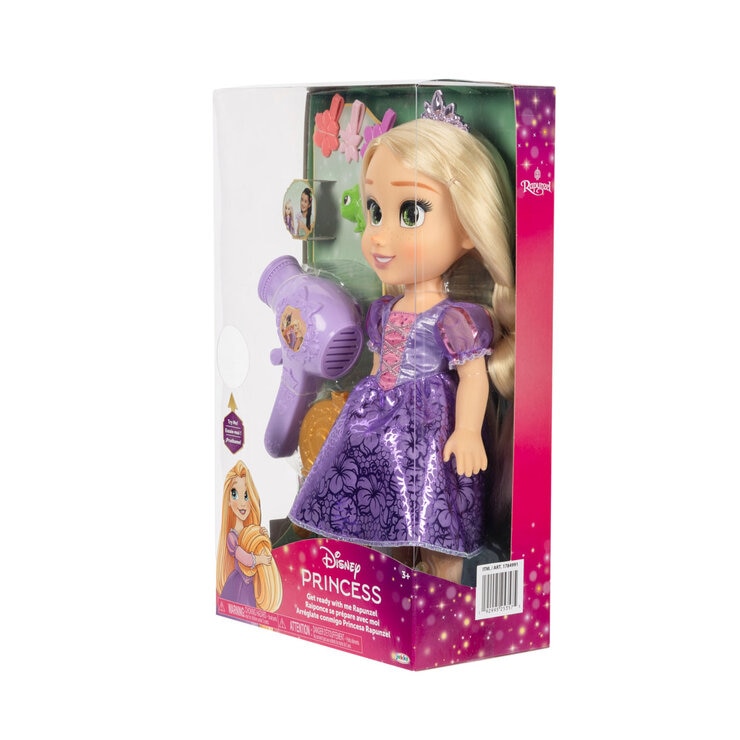 Disney Princess Large Doll and Hair Play Set - Rapunzel