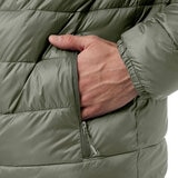 32 Degrees Men's Sherpa Lined Jacket in Green