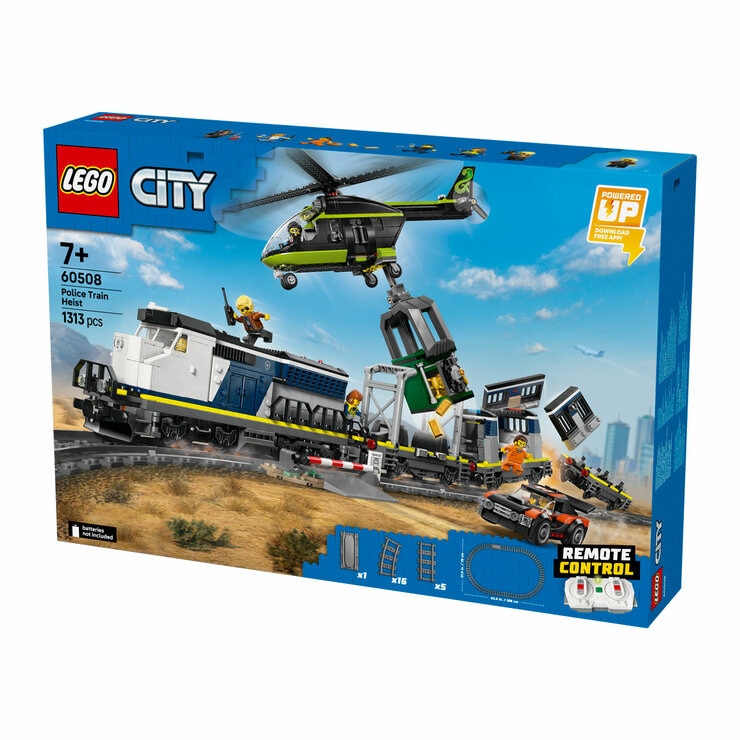 LEGO City Police Train Heist - Model 60508 (7+ Years)
